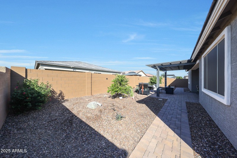 Low Maintenance backyard