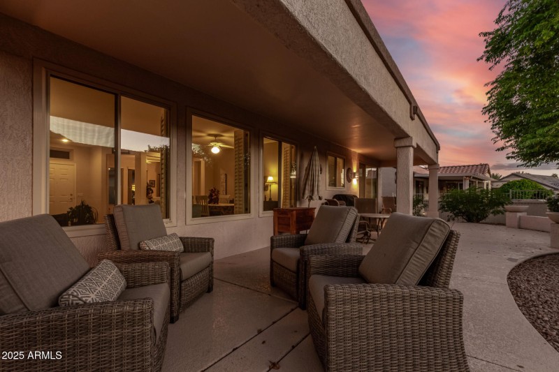 Back yard Porch 1