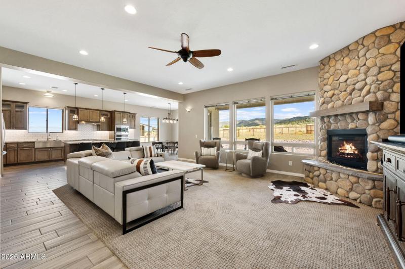 6-Living Room to Kitchen