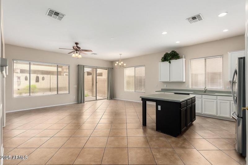 Modern Open-Concept Living and Kitchen