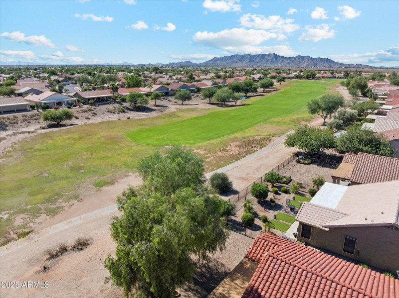 Golf Course Aerial VIew
