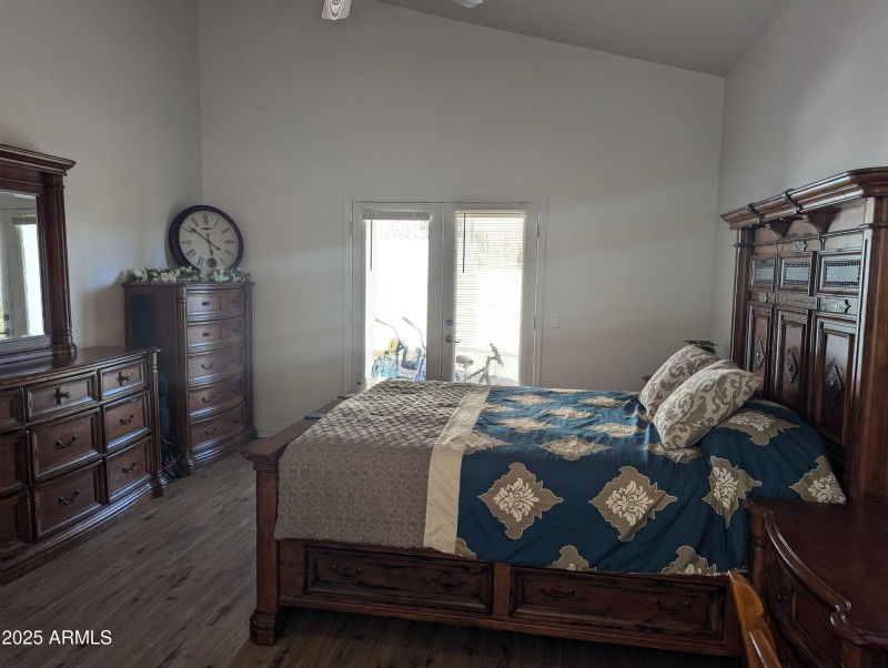 Primary bedroom -double doors