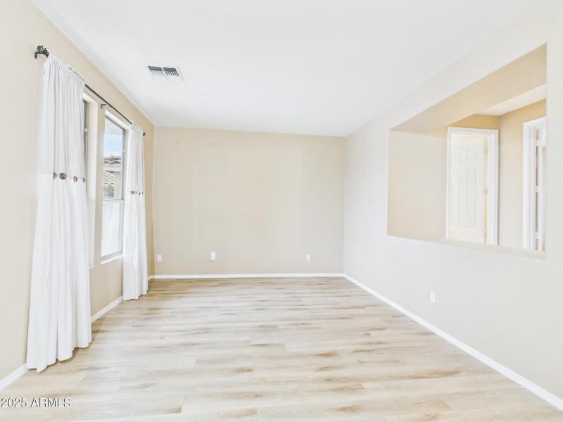 Spacious formal living room