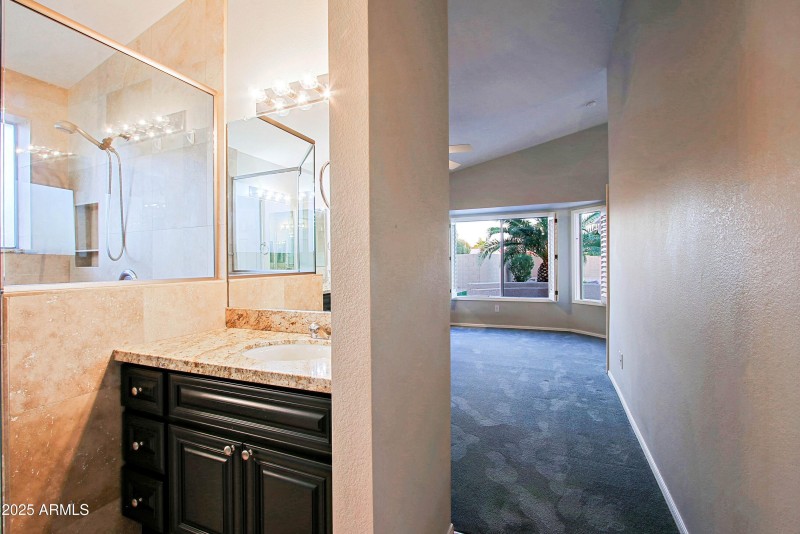 Master Bath and Bedroom
