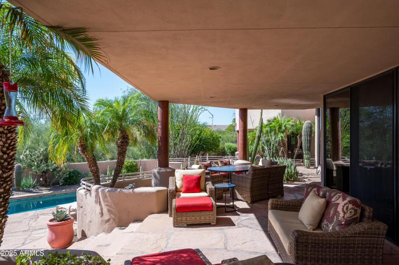 Covered Patio Lounge