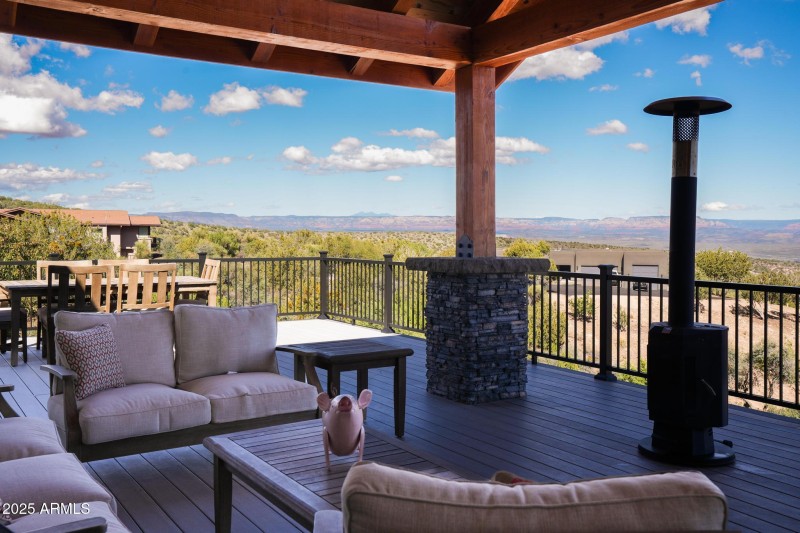 Views off Covered Deck