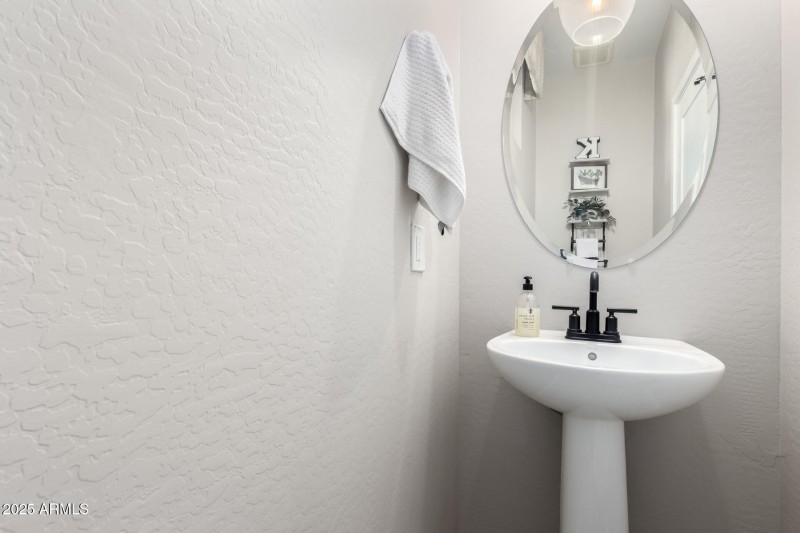 Downstairs half bath