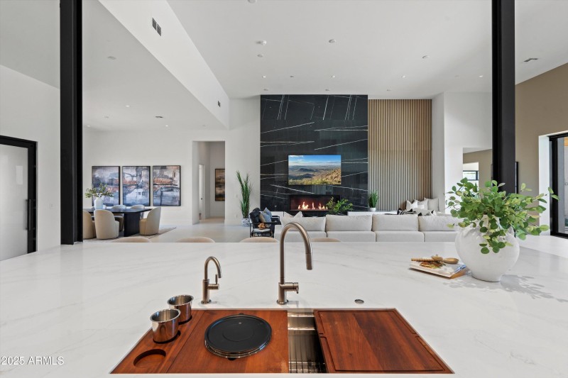 22-Kitchen to Living