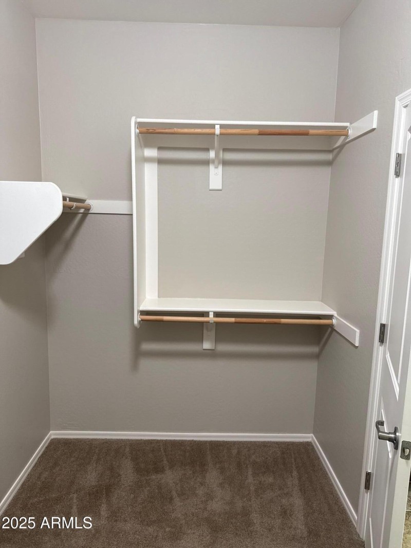 Large walk in closet-master suite