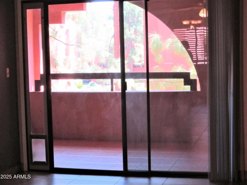 B7 U310 BALCONY VIEW FROM INSIDE