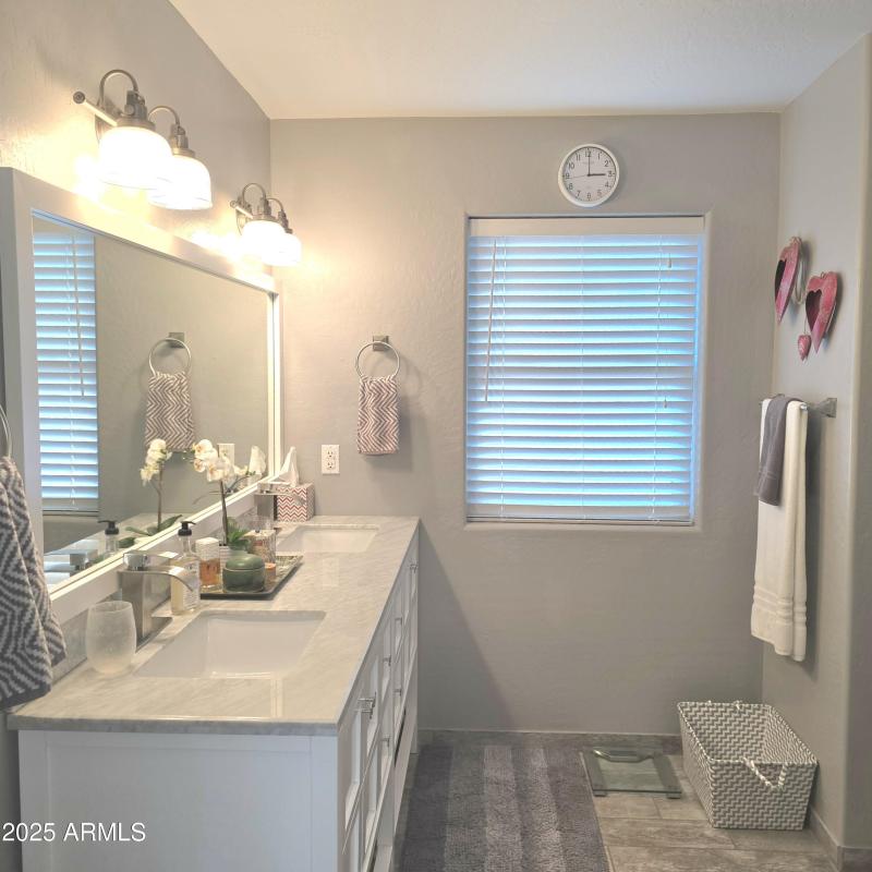Primary Bath Vanity & Window