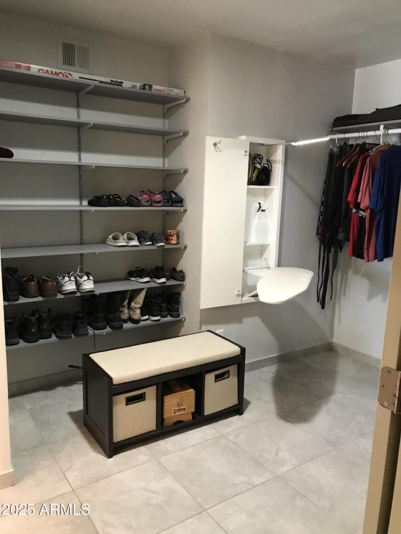Walk-in Closet /w Ironing board