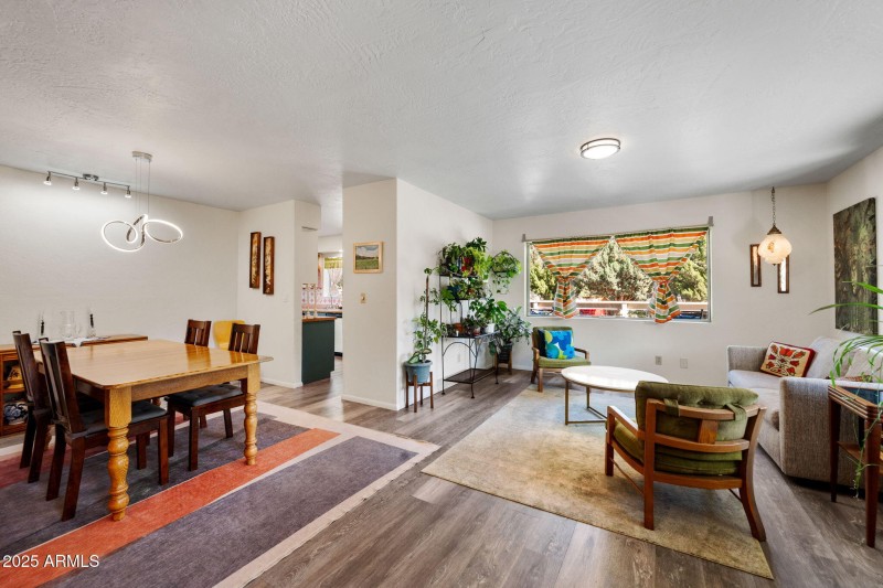 Living Room & Dining Room