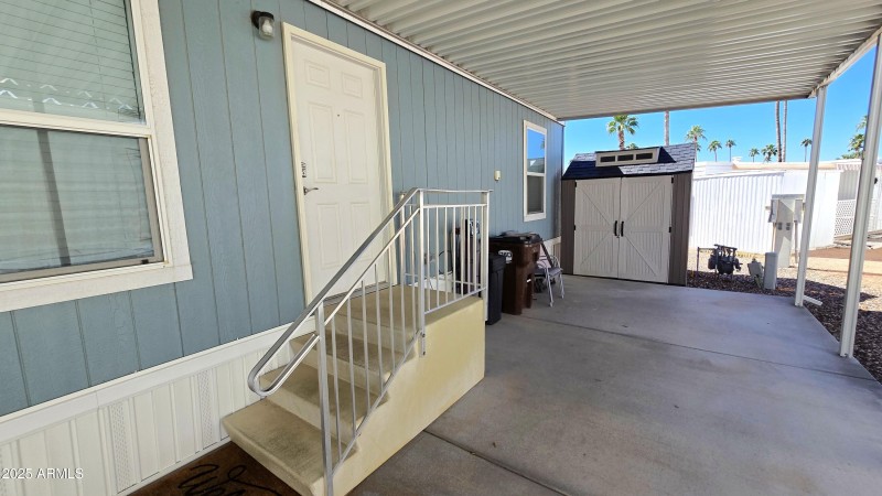 carport entryway