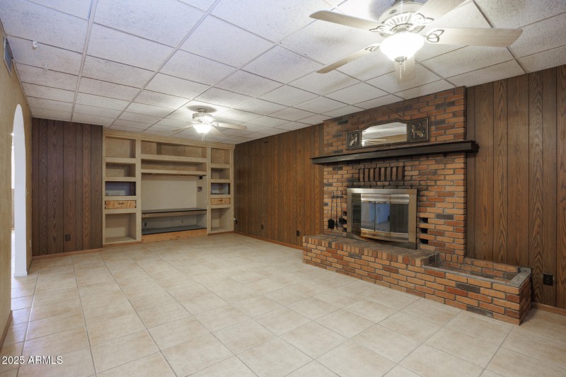 Downstairs Family Room View