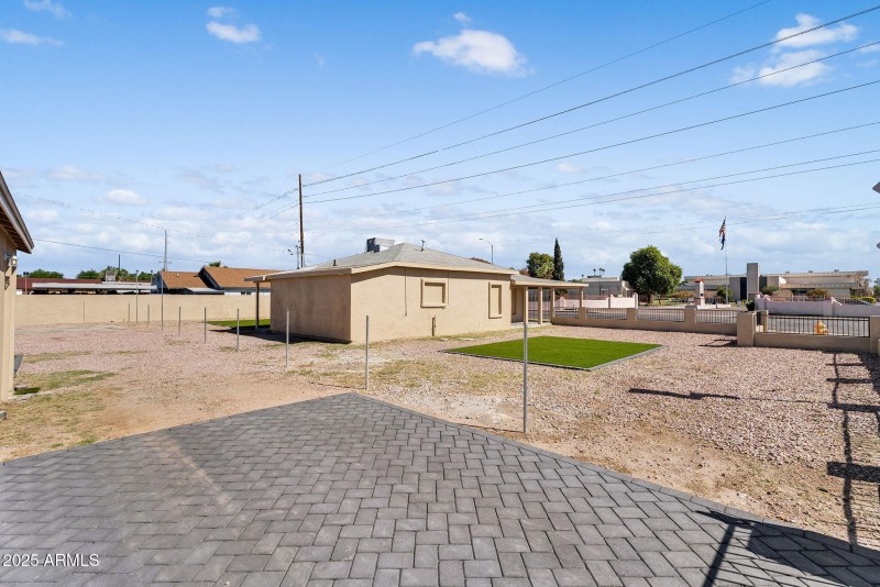 Backyard Concrete Slab