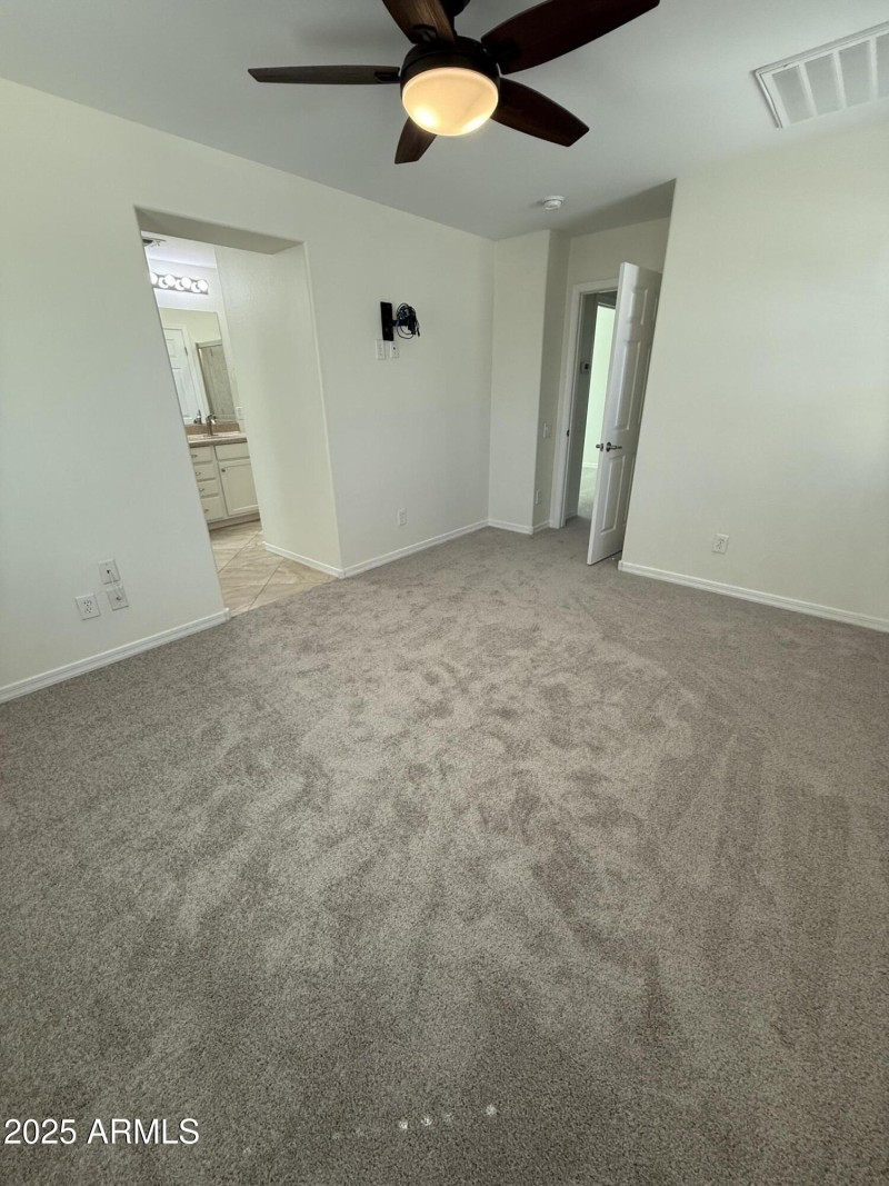 Upstairs primary bedroom