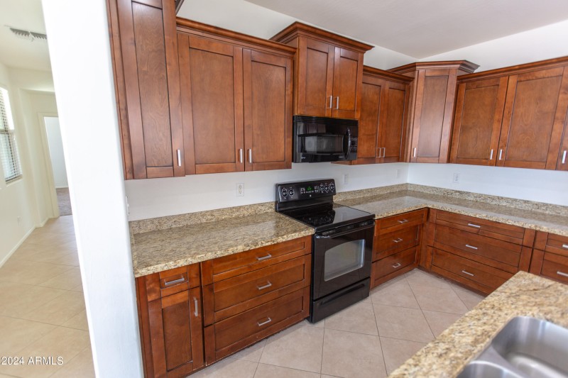 Black electric appliances