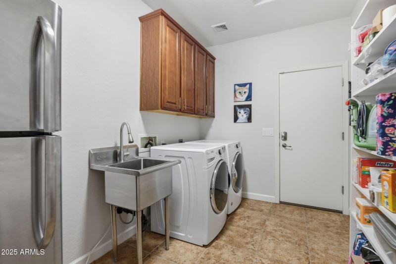 Inside Utility/Service Pantry