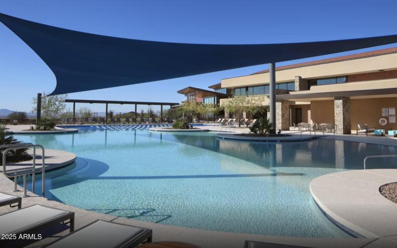 Resort style heated pools