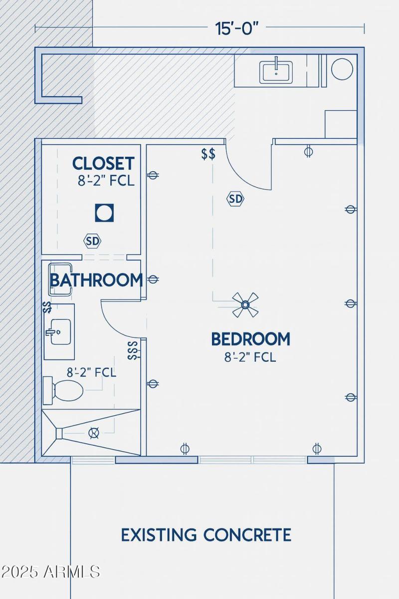 blue print of addition