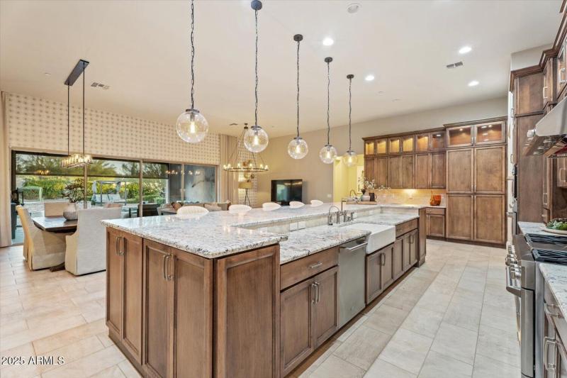 Primary View to Pool from Kitchen