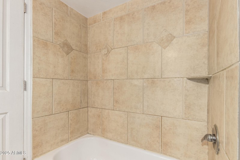 hall shower/tub combo