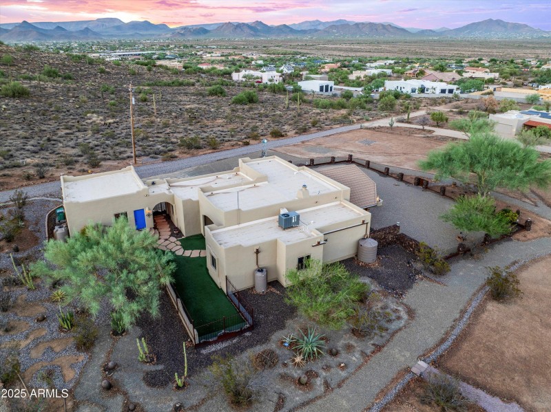 West House Aerial Front