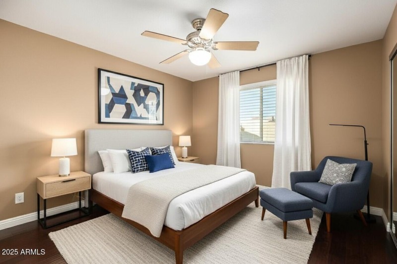 Bedroom 3 with Virtual Staging