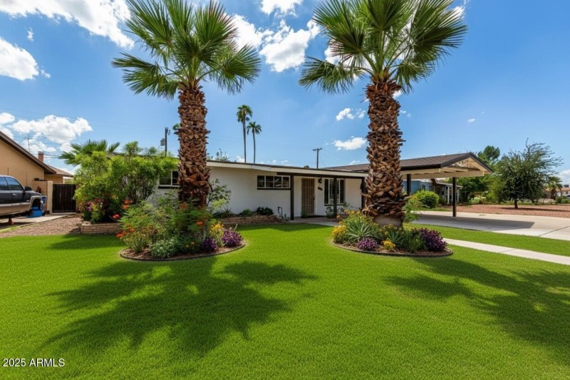 Front Yard Virtual Staging