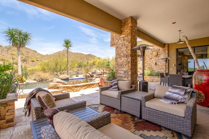 Summit Covered Patio View