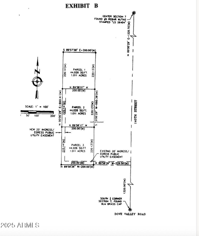PARCEL 2 139th way survey and easement