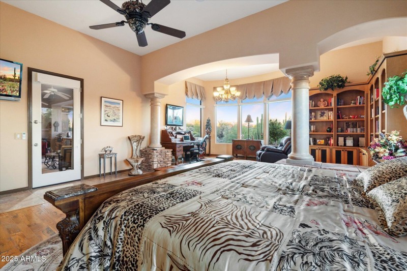 Primary to Sitting and Backyard