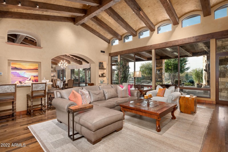 Living room view