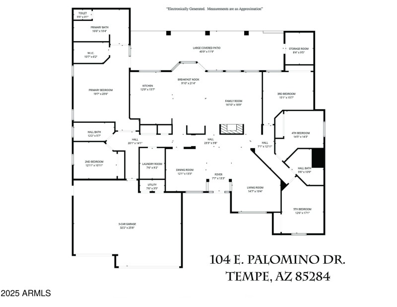 Floor Plan 104 E. Palomino Dr (002)