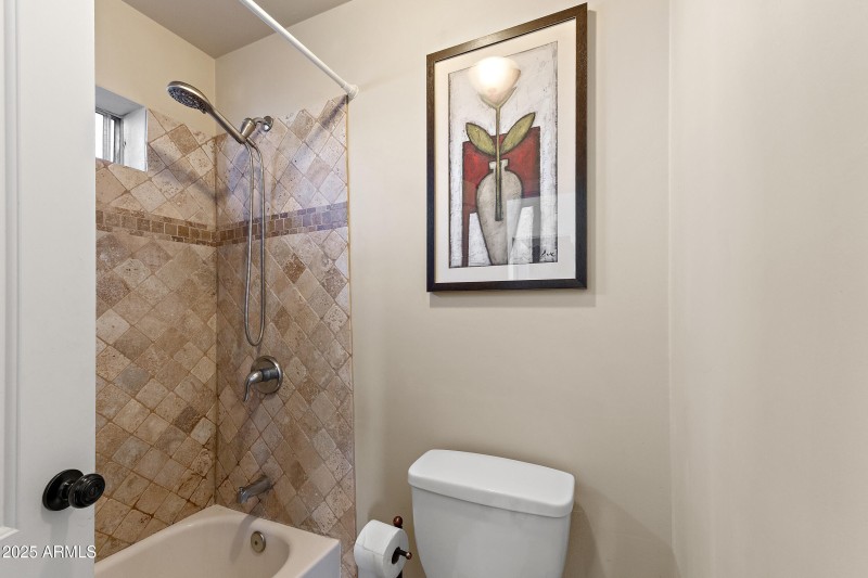 Primary Private Shower and Water Closte