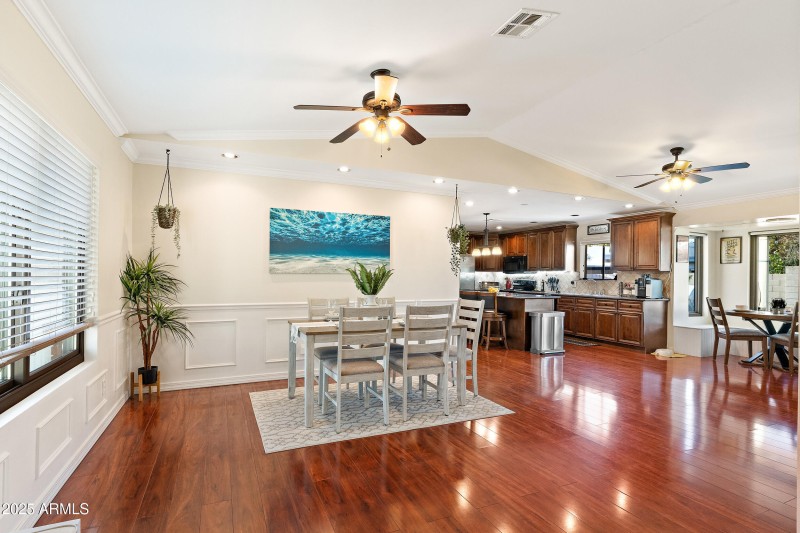 Dining Room and Kitchen