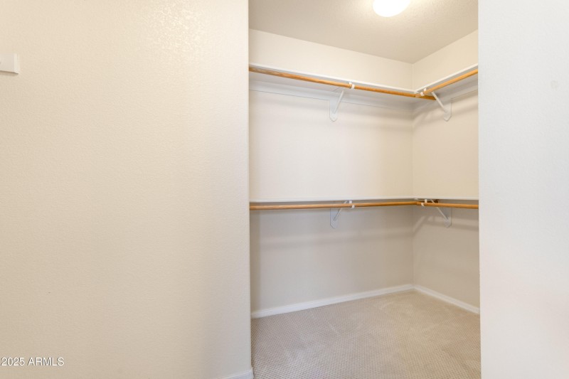 primary walk in closet