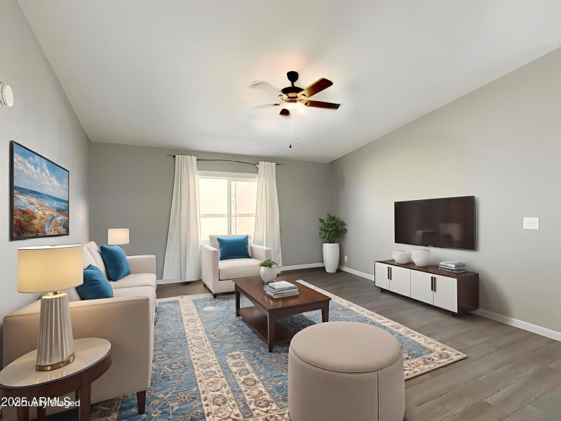 Living Room - Virtual Staged