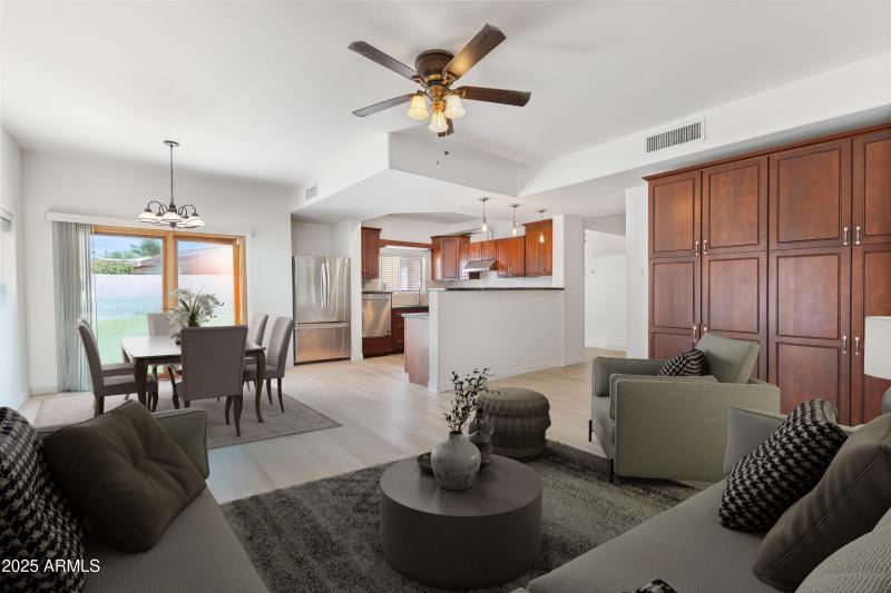 Virtually Staged Great Room