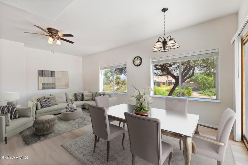 Virtually Staged Great Room