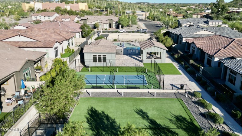 Pickleball Court View