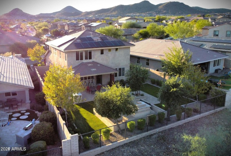 32185 N 129th Ave aerial backyard