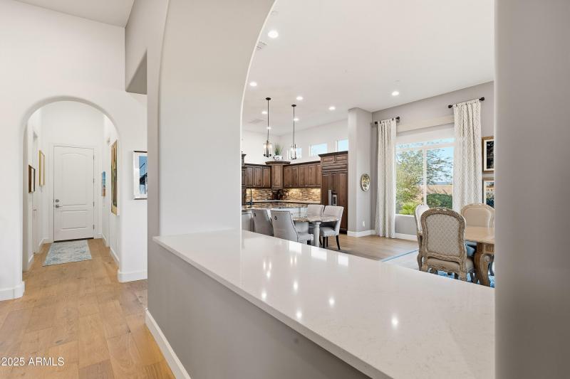 Graceful Hall Transitions