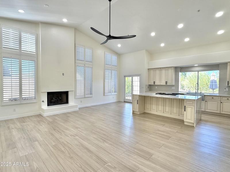 Kitchen and Family Room