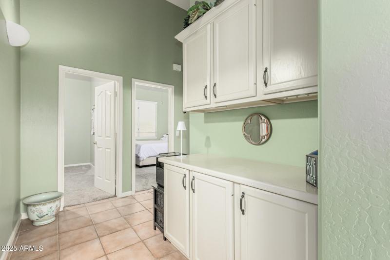 Hallway with storage-1