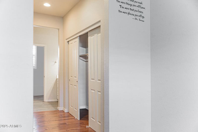 Jack and Jill Bathroom Closets