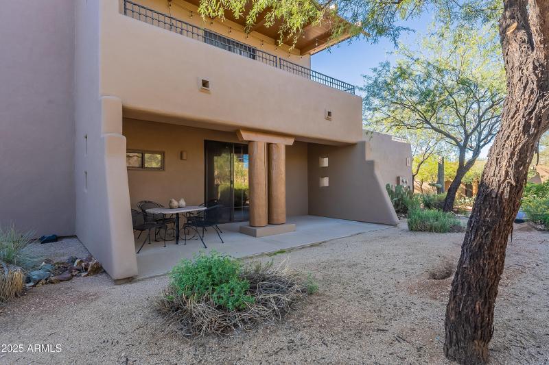 Extended Private Patio off of Ensuite