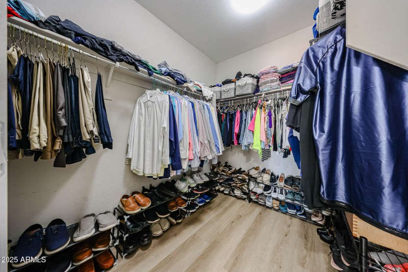 Gigantic walk-in closet