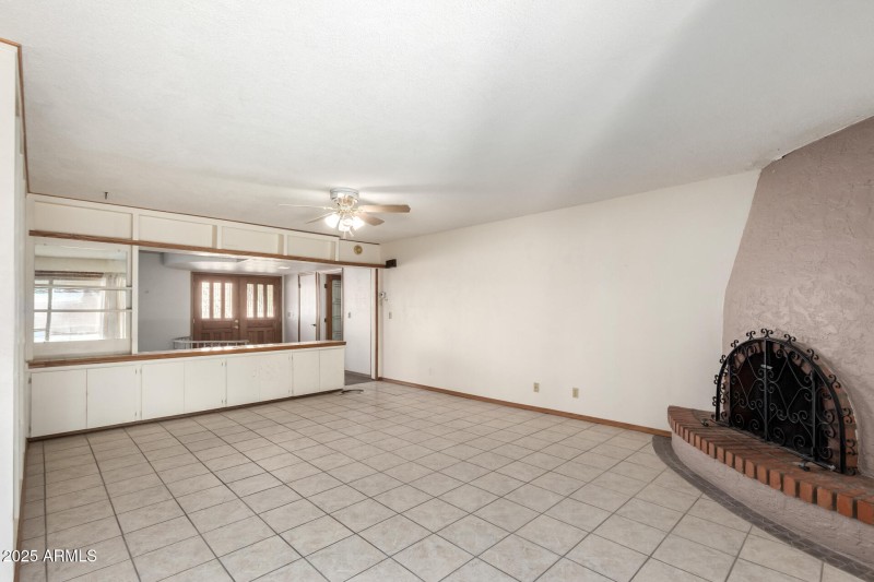 Family Room/Fireplace to Front Door